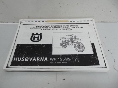 revue technique origine HUSQVA WR 125 1992-1992