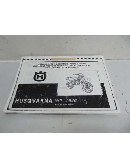 revue technique origine HUSQVA WR 125 1992-1992