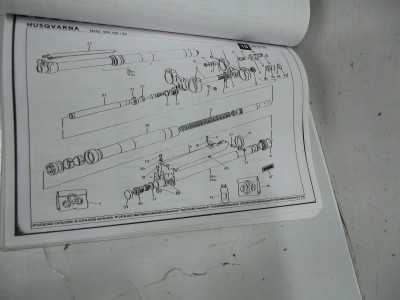 revue technique origine HUSQVA WR 125 1992-1992 2