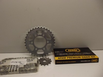 kit chaine de marque AFAM haut Z 750 750 1981-1982