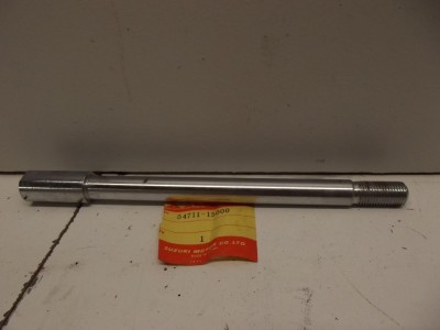 axe de roue avant  origine SUZ TU 250 1970-1990