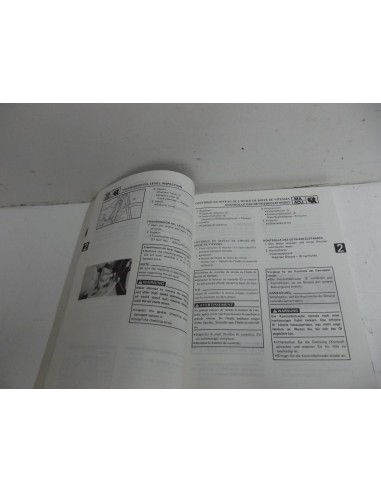 manuel d'atelier d'épo YZ 80 1992-1992