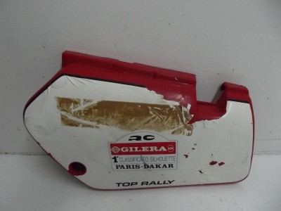 plaque latérale gauche rouge o RC TOP RALLY 125 1989-1993