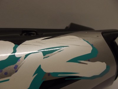 demi coque arrière coté gauche ZZR 600 1993-2002 2