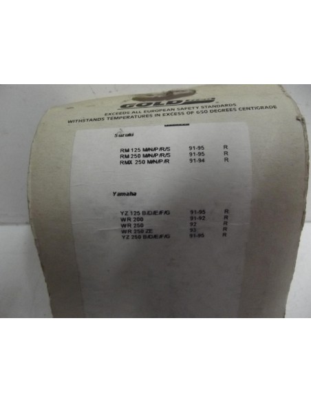 plaquettes de frein arrière de KX 500 1989-1993