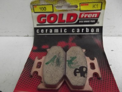 plaquettes de frein arrière de KX 500 1989-1993