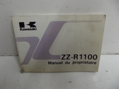 manuel du propriétaire  d' ZZR 1100 1994-1994