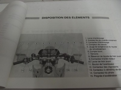 manuel du propriétaire  d' KDX 125 1997-1997 2