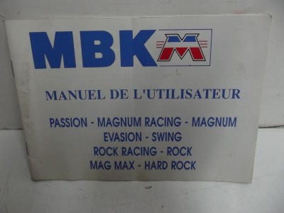 manuel de l'utilisateur  t MAGNUM RACING AC 50 1996-1996