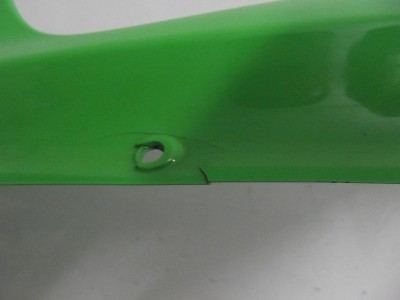 tête de fourche vert origine K ZX10R 1000 2004-2005 2