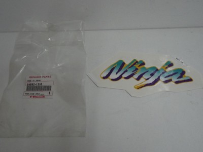 stickers de coque arrière  ori ZX6R 600 2001-2001