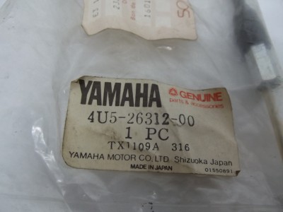 Cable accélérateur neuf YAMAHA RX 50/80 1979-1984 ref 4U5-26312-00 2