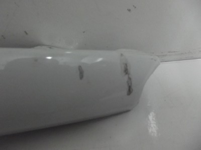 coque arrière coté gauche blan ER6N 650 2009-2012 2